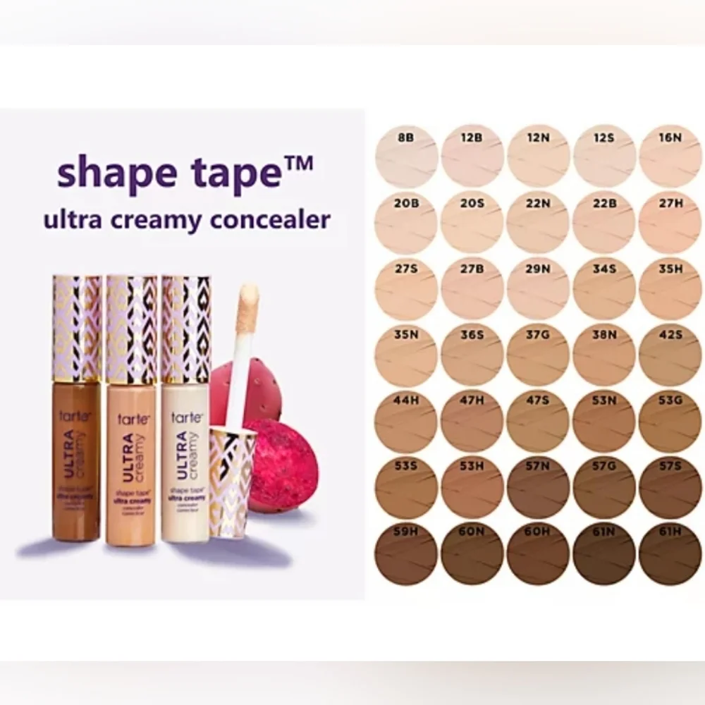 57N Tarte Ultra Creamy Concealer Shape Tape | 57N Rich | Brand New in Box